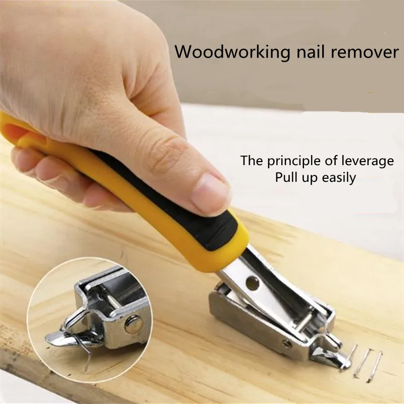 

1 Pcs Woodworking Nail Remover Nail Puller Heavy Duty Upholstery Staple Remover Office Professional Hand Tools Hardware Parts