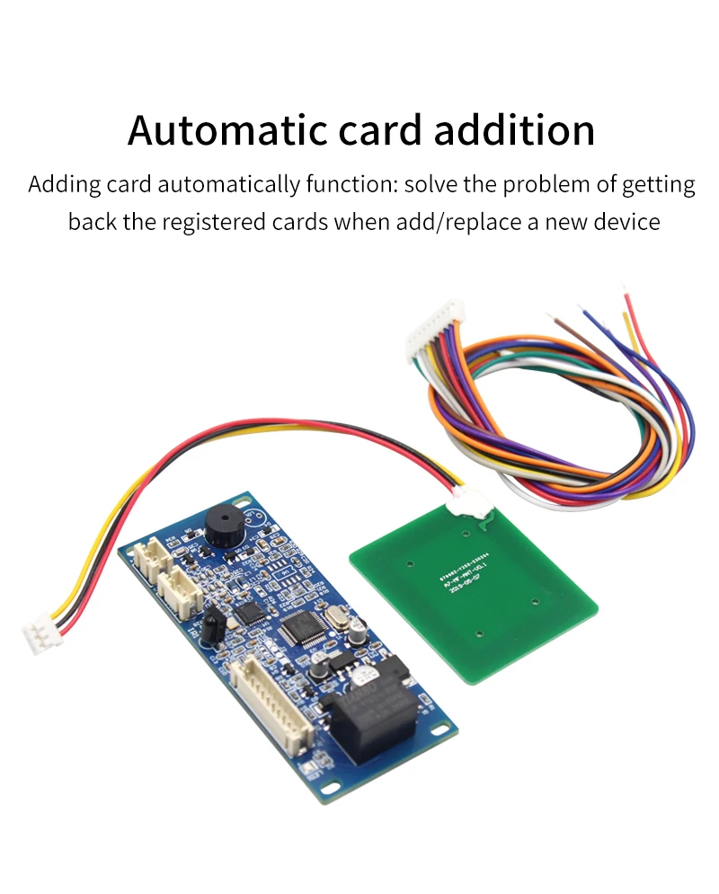 125Khz/13.56mhz RFID DC12V/24V Reader Module Wiegand Intput Access Control Syste