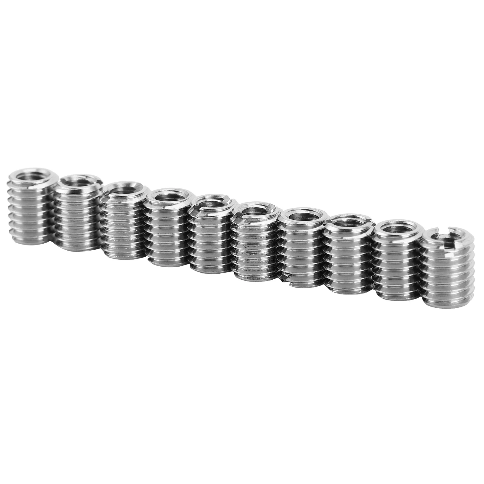 M5 x 0.8 ISO x 15mm WireSert Threaded Insert for Metals - Locking - 18-8  Stainless - 100/pkg