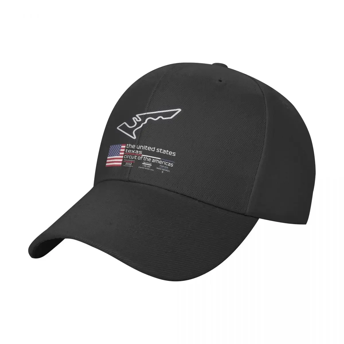 

Circuit of the AmericasF1 Records Baseball Cap Hat Beach Hat Man For The Sun Luxury Brand Women's Golf Clothing Men's