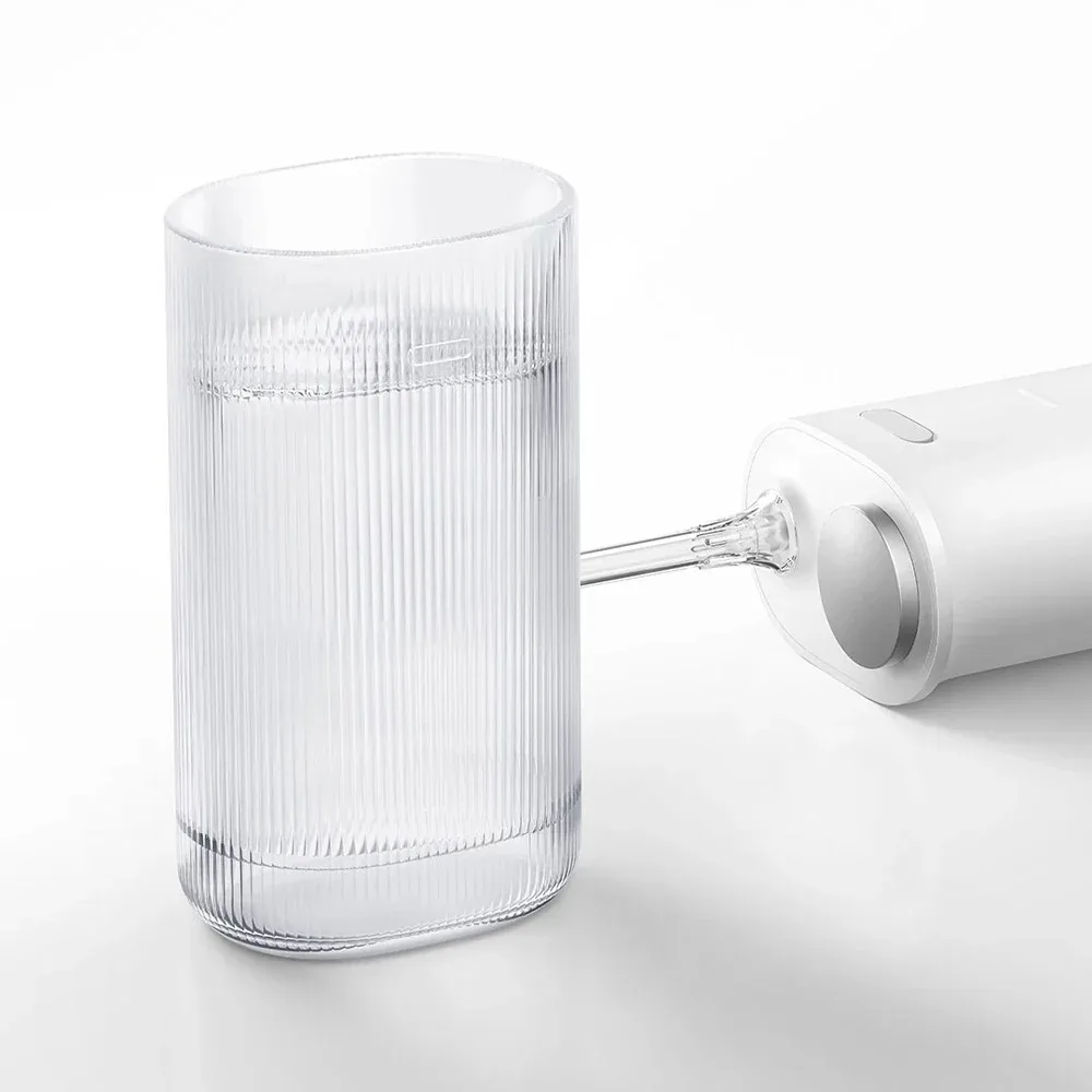 XIAOMI MIJIA Portable Oral Irrigator F400 4 Mode 200mL Water Tank 1700 Time/m Water Spray Retractable Irrigator Flosser Pick Jet