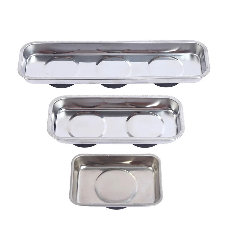 Magnetic Parts Bowl: Durable Steel Tray for Secure Storage and Easy Access