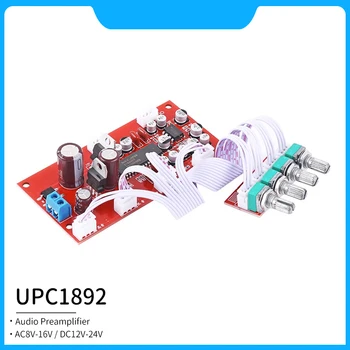 UPC1892CT 오디오 프리앰프, NE5532 Op-Amp 톤 보드, 지지대 베이스 트레블 밸런스 사운드 컨트롤, UPC1892 프리앰프