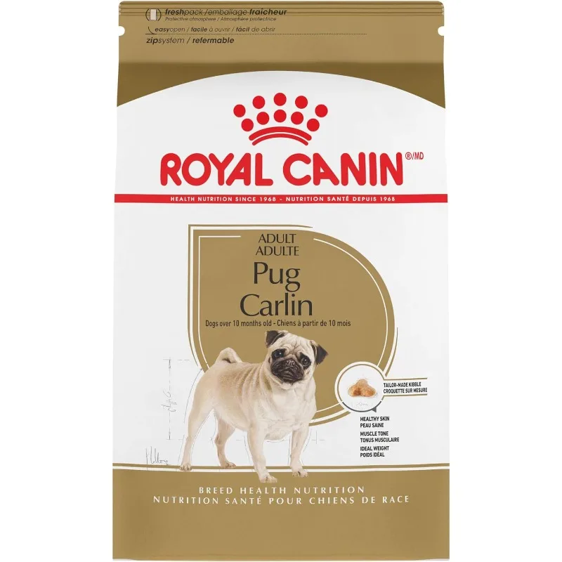 

Royal Canin Pug Adult Breed Specific Dry Dog Food, 10 lb bag