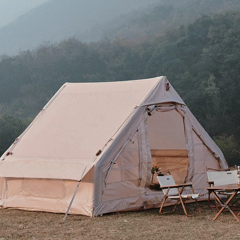 Large Inflatable Camping Tent with Sun & Rain Protection 1
