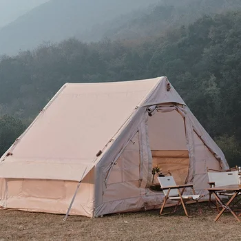 Large Inflatable Camping Tent with Sun & Rain Protection 1