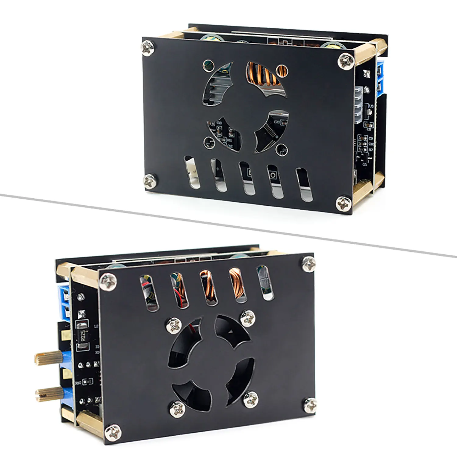 3A 35W/4A 50W 조정 가능한 규제 전원 공급 장치 전압계 0.5-30V DC DC 자동 부스트/벅 컨버터 CC CV 전원 모듈