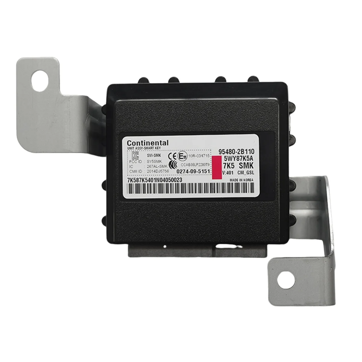 

Автомобильный модуль управления противоугонным контроллером 95480-2B110 для Hyundai Santa Fe 2009-2012, умный ключ в сборе 954802B110