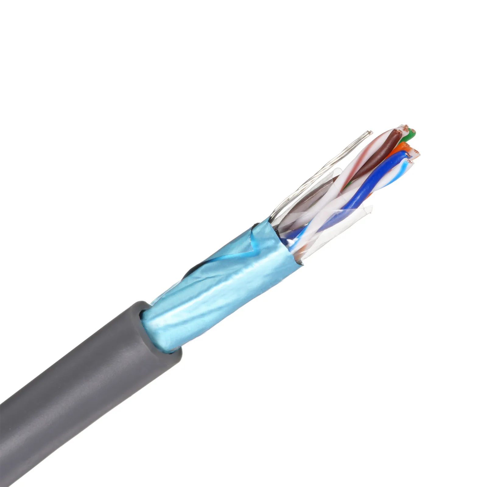 Superbat 30ft Indoor/Outdoor Heat Resistant Star Chain Transmission Line for Starlink Rectangular Satellite V2 - Outdoor Cable