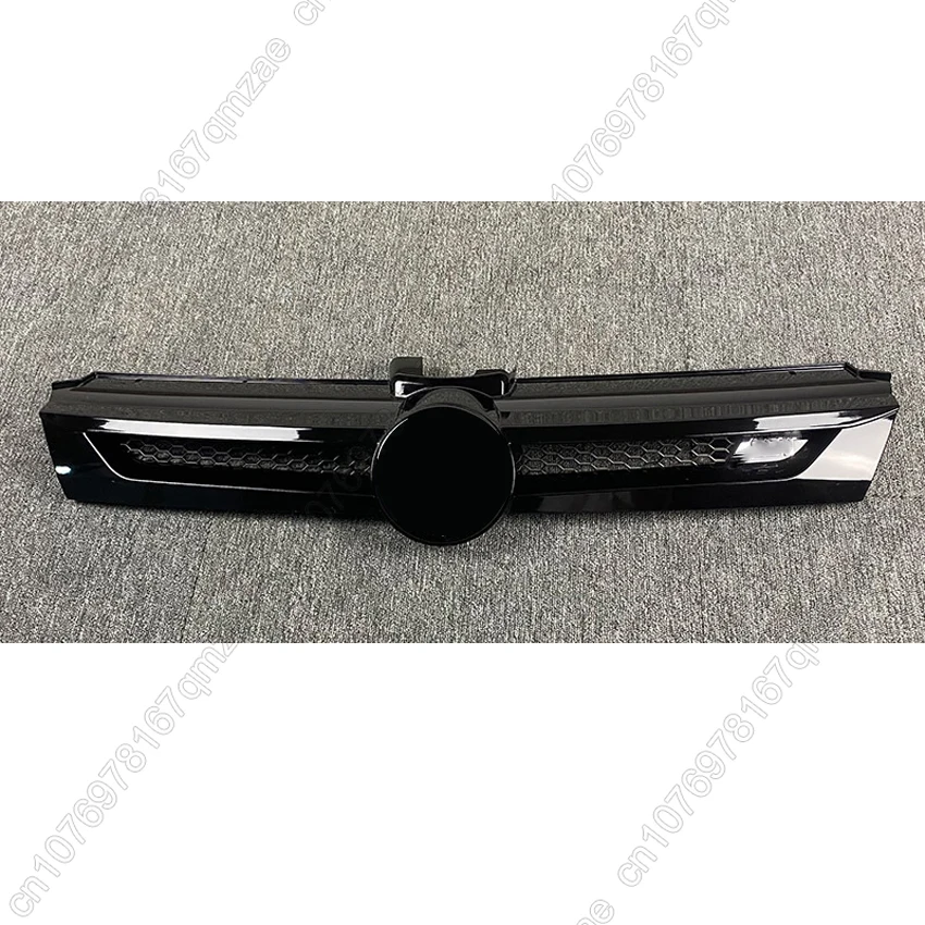 폭스바겐 골프 7 7.5 MK7 MK7.5 2013-2019용 ABT 스타일 자동차 앞 범퍼 그릴 글로스 블랙 에어테이크 그릴 자동차 액세서리