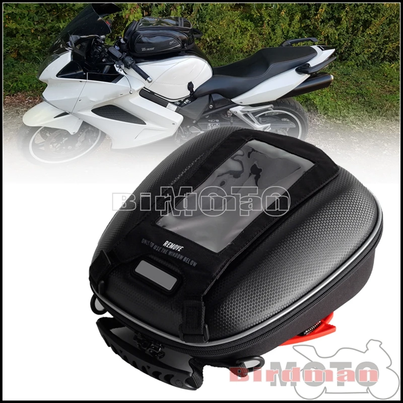 

Сумка на топливный бак мотоцикла водонепроницаемая сумка для Honda CBR 600RR 900 1000RR VFR 800 XL 700 1000 CB 600 750 900 1000R CBF 600