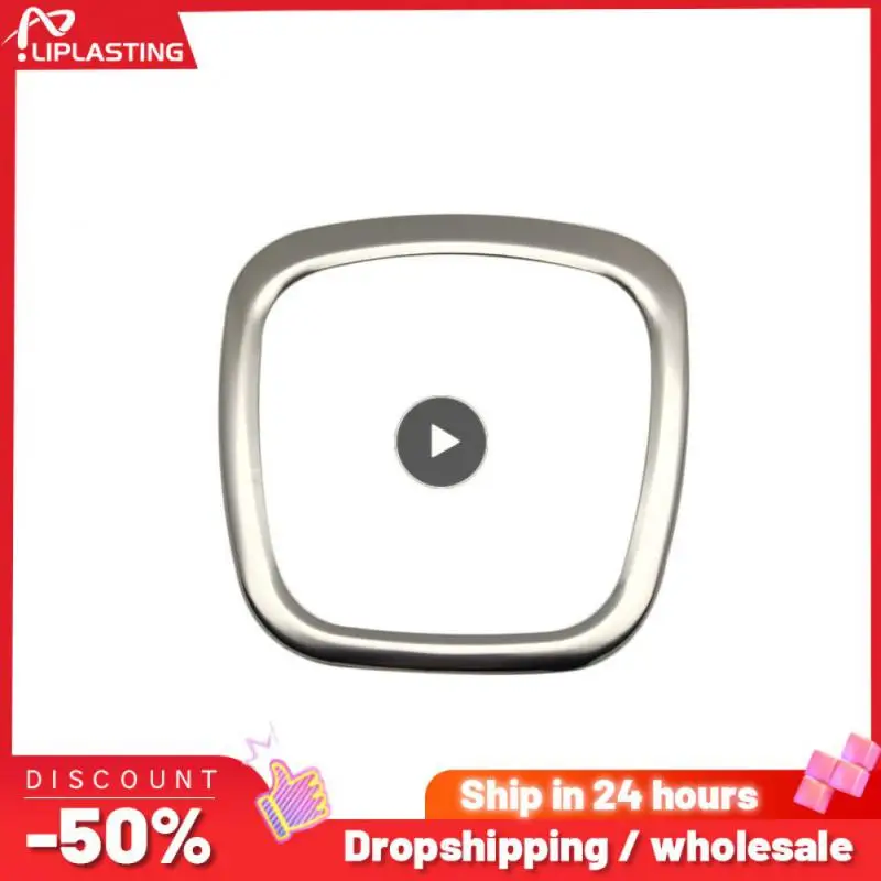 

Colorful Steering Wheel Decorative Sticker Car Interior Decoration Vehicle Mold Opening Durable Aluminum Alloy