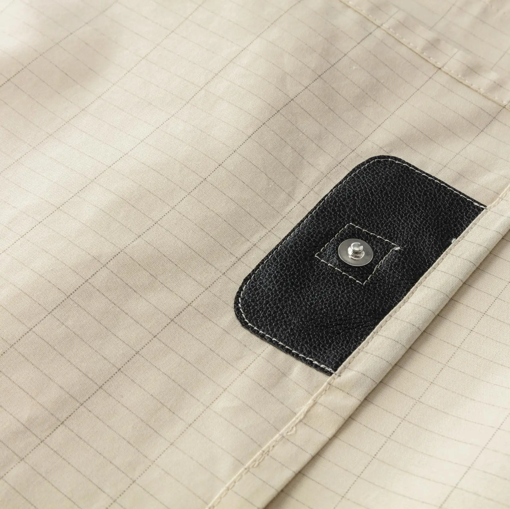Silver Cotton Conductive Earthing Grounding Pillow case Include a 4.5M Grounding Cord 6