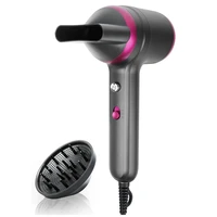 With Diffuser 200 Million Ionic Blow Dryer For Woman 4C Thick Curly Hair EU Plug 1