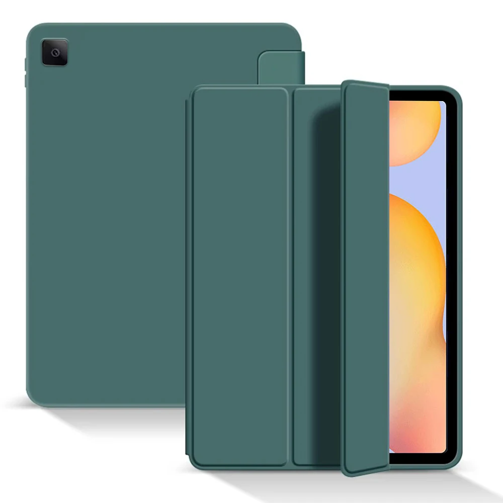 Premium Tri-Fold PU Leather Magnetic Flip Stand Cover with Auto Sleep/Wake Feature