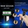 Safety 7-Layer Shaver Blade Manual Razor with Replaceable Blades Shaver Resistant Water Wash Shaver Manual Metal Razor 2