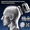 Head Shavers for Bald Men 5 in 1 Electric Razors for Men Multifunctional Bald Head Shaver Cordless Grooming Kit Electric Shaver 4