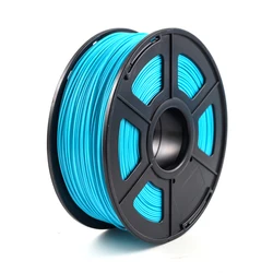 Enhanced 3D Printer Filament - High - Strength ABS, 1.75mm, 1kg Spool, Durable and Flexible (Water Blue)
