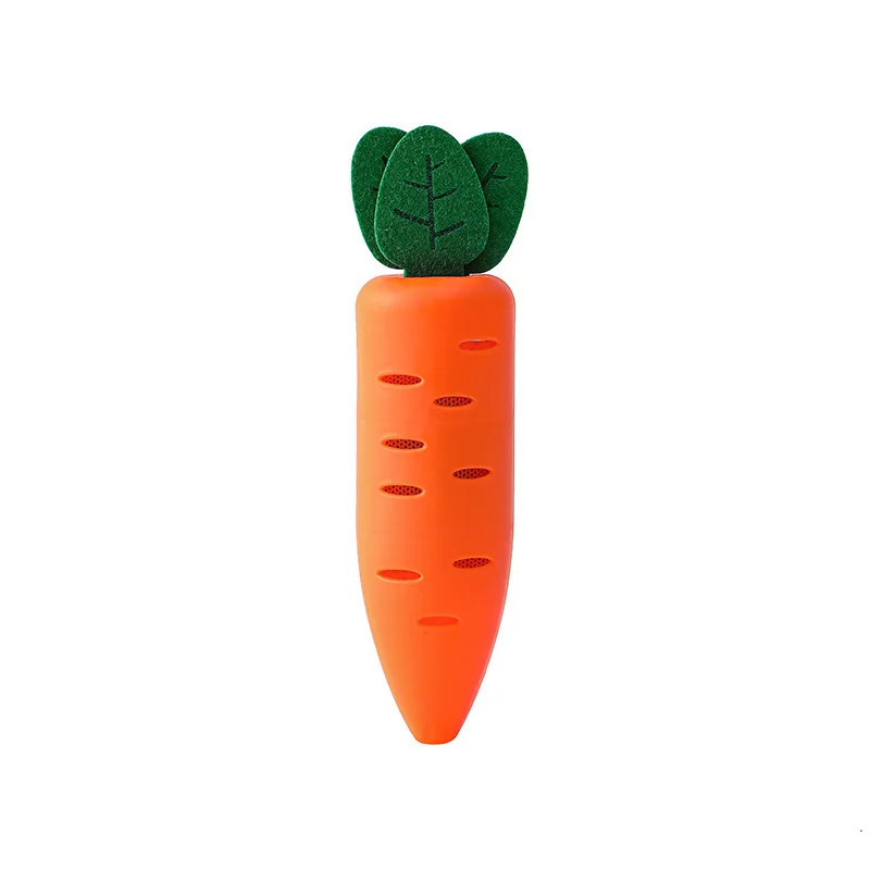 Refrigerator deodorant Bamboo charcoal air purifier Activated charcoal odor absorber Bamboo charcoal odor absorber Cute Carrot Shape Refrigerator Odor Box Freezer Deodorant Activated Carbon Bamboo Charcoal Package Deodorant Charcoal Bag