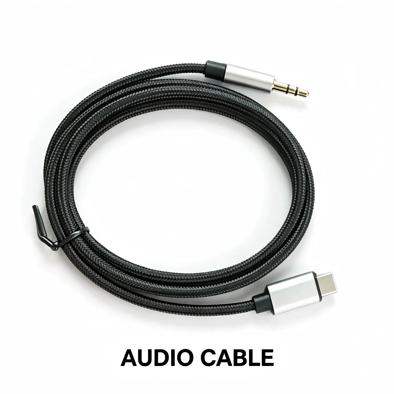 Premium USB-C to 3.5mm Audio Adapter – High-Fidelity AUX Cord for Car Speakers & Headphones