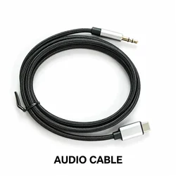 Premium USB - C to 3.5mm Audio Adapter - High - Fidelity AUX Cord for Car Speakers & Headphones (Black)