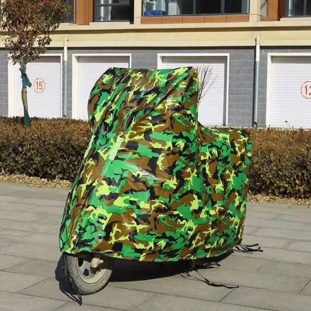 

190T Motorcycle Cover Outdoor 245 X 105 X 125cm Camouflage Motorbike Cover Mountain Bike Cover Prevent Rain Dust