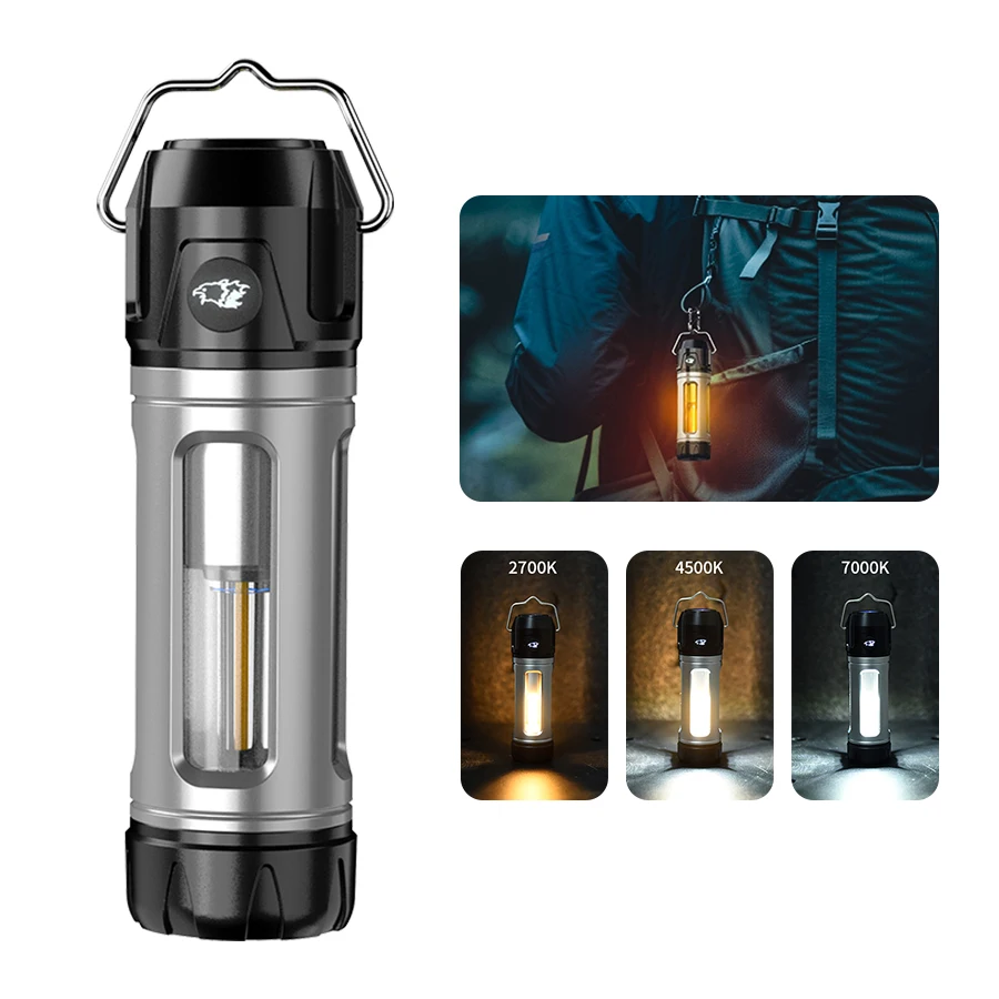 Rechargeable LED Camping Lantern with Hook Lightweight,Outdoor Handheld Flashlight for Hiking,Exploring,Fishing Emergency Work Rechargeable LED Camping Lantern with Hook Lightweight,Outdoor Handheld Flashlight for Hiking,Exploring,Fishing Emergency Work