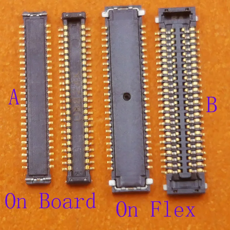 

5Pcs Lcd Display Screen FPC Connector Plug Board For Samsung Galaxy S7 S6 Edge G935 Note 5 A730 A750 A8 Plus A7 2018 A530 48Pin