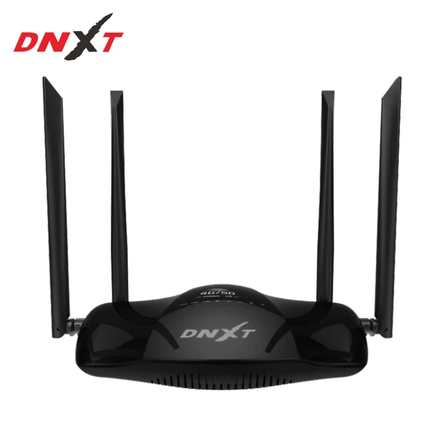 DNXT 4G CPE 무선 라우터 SIM 카드-와이파이 RJ45 WAN/LAN, 휴대용 모뎀 지원, 32 개 장치 공유 트래픽 모바일 광대역