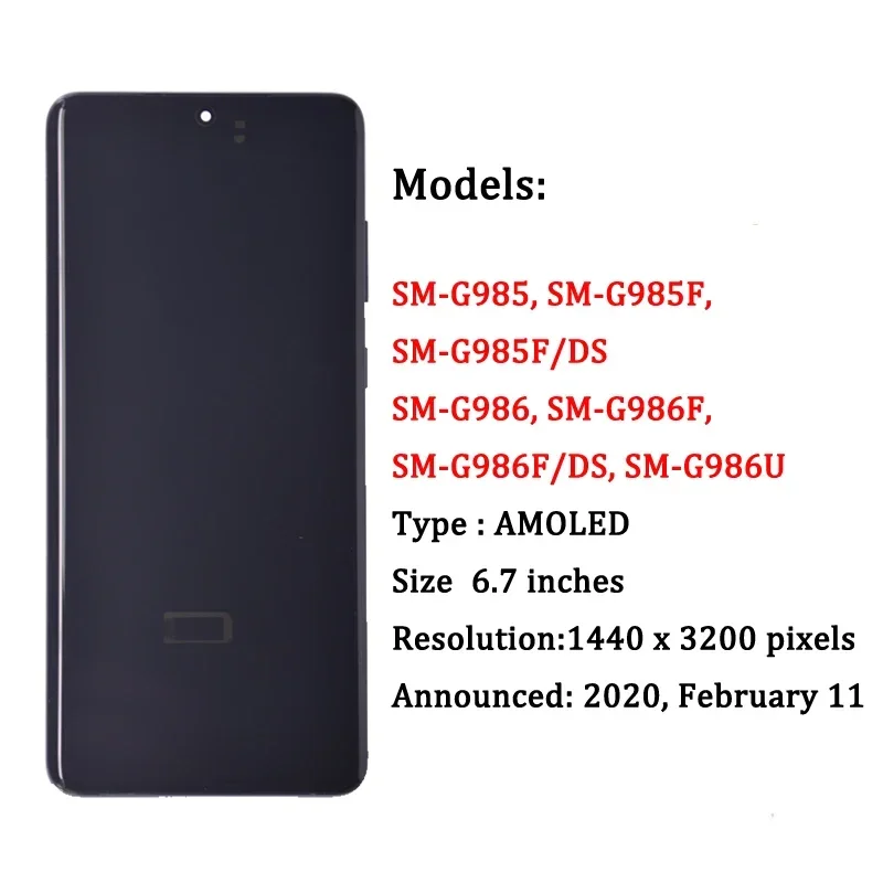 Galaxy S20+ 5g S20 Display Size Galaxy Note 10 Galaxy S20 Ultra 5g