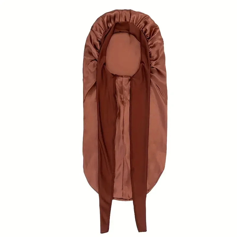 Women Silk Nightcap Suitable for All Hair Styles Large Long Satin Soft Hat for P