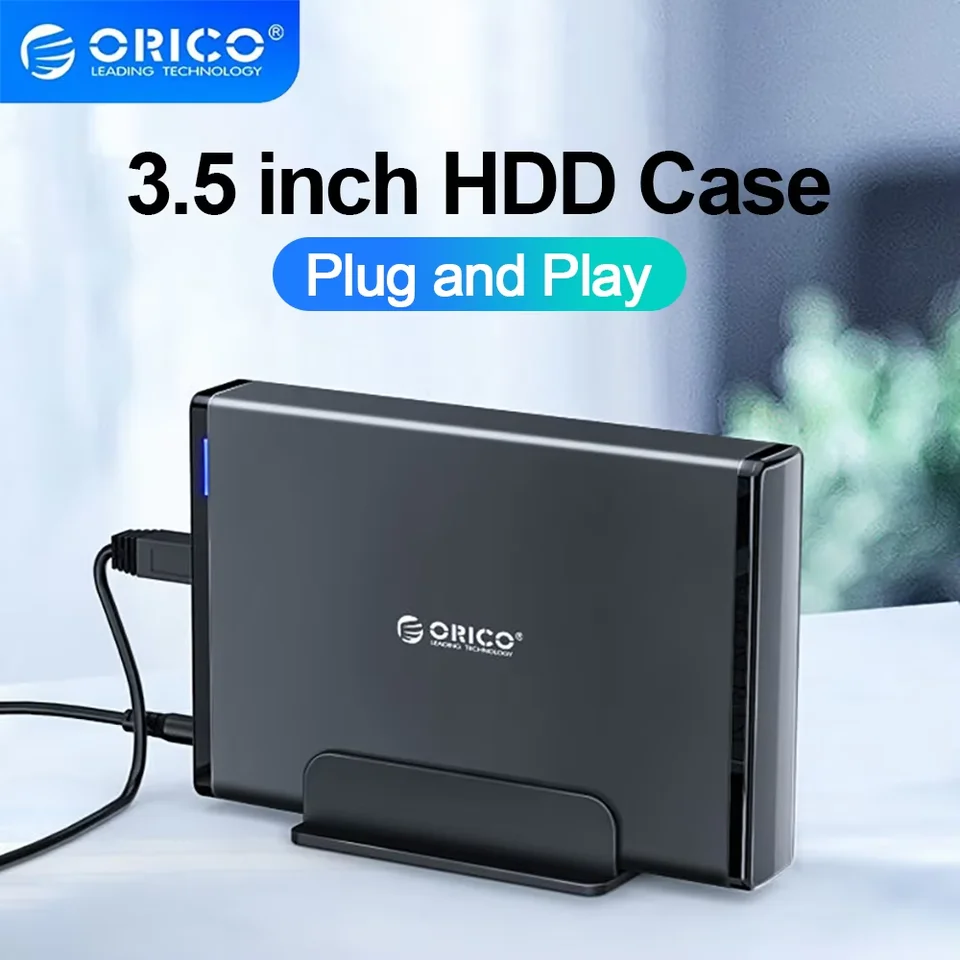 ORICO 3.5'' HDD Case SATA to USB 3.0 Adapter External Hard Drive