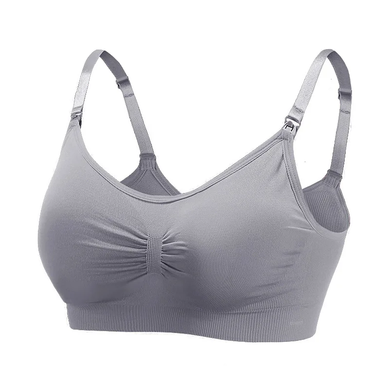 Maternity Bras Wirefree Nursing Bra Pregnancy Clothes Prevent Sagging  Breastfeeding Women's Breathable lactancia Bra - AliExpress