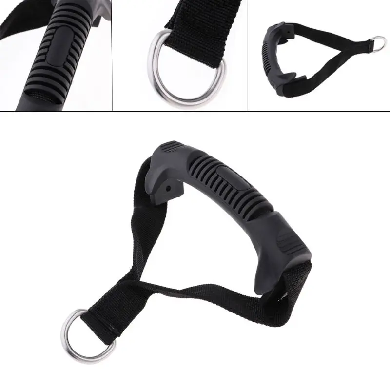 Resistance Band Handle Fitness Equipment Pull Rope Grips Strength Training Ropes Handles Exercise at Home Gym Workout Accessorie fitness workout handle,weightlifting grip,gym workout rope