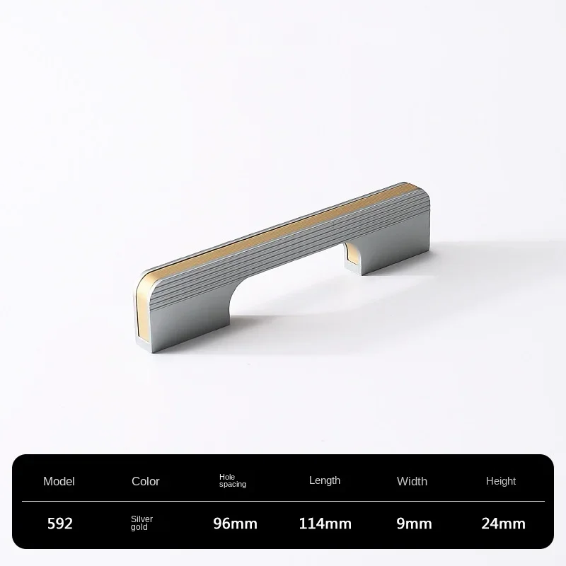 592-Silver Gold-96mm