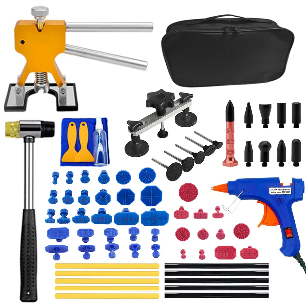 Car Dent Repair Tool Set Auto Body Part Mechanical Sheet Metal