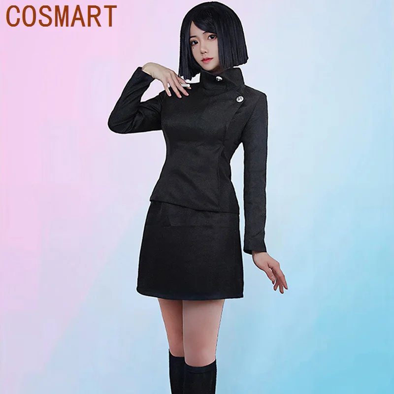 

COSMART Anime Jujutsu Kaisen Ieiri Shoko Cosplay Costume Women Fancy Suit Top+Skirts Halloween Carnival Uniforms Custom Made