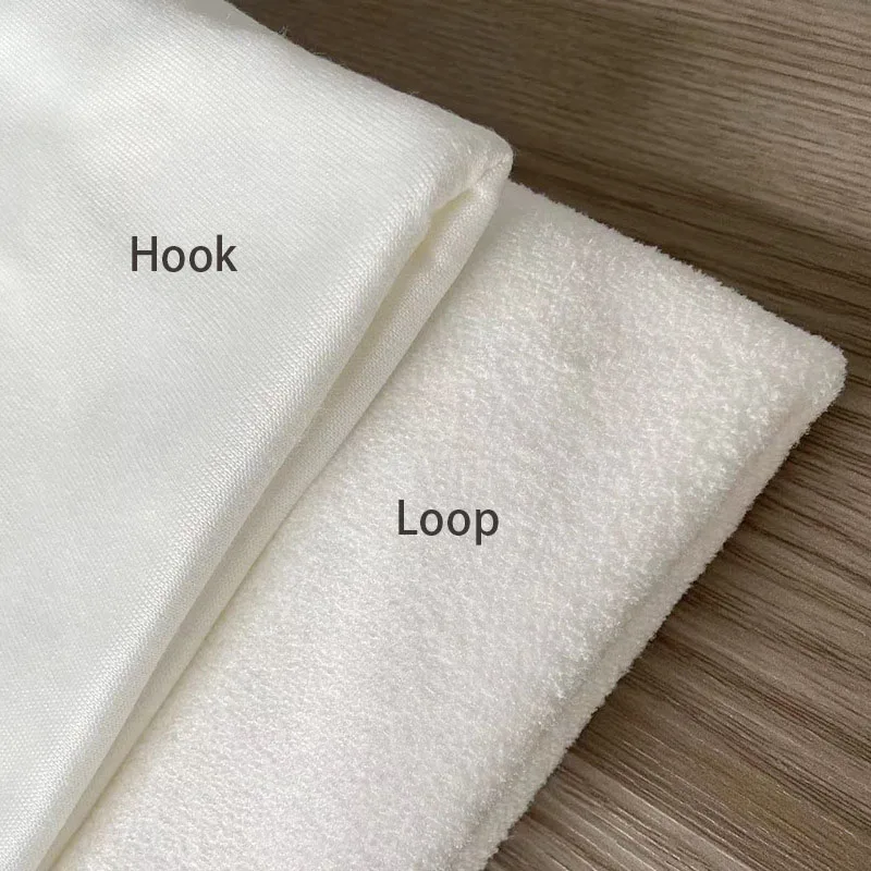 1.5Mx1Yard Soft And Silent Hook And Loop Fabric DIY Baby Eco-friendly Self Adhesive Fastener Fabric Clothing Sewing Accessories