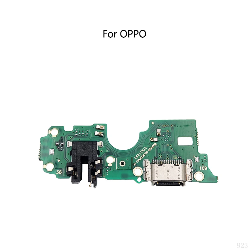 

USB-порт для зарядки док-станции, разъем, гибкий кабель для OPPO K9X A53S A93S, модуль платы для зарядки