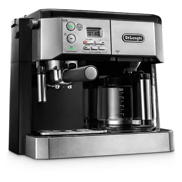 De'Longhi Combination Espresso/Coffee Machine - Stainless Steel BCO430