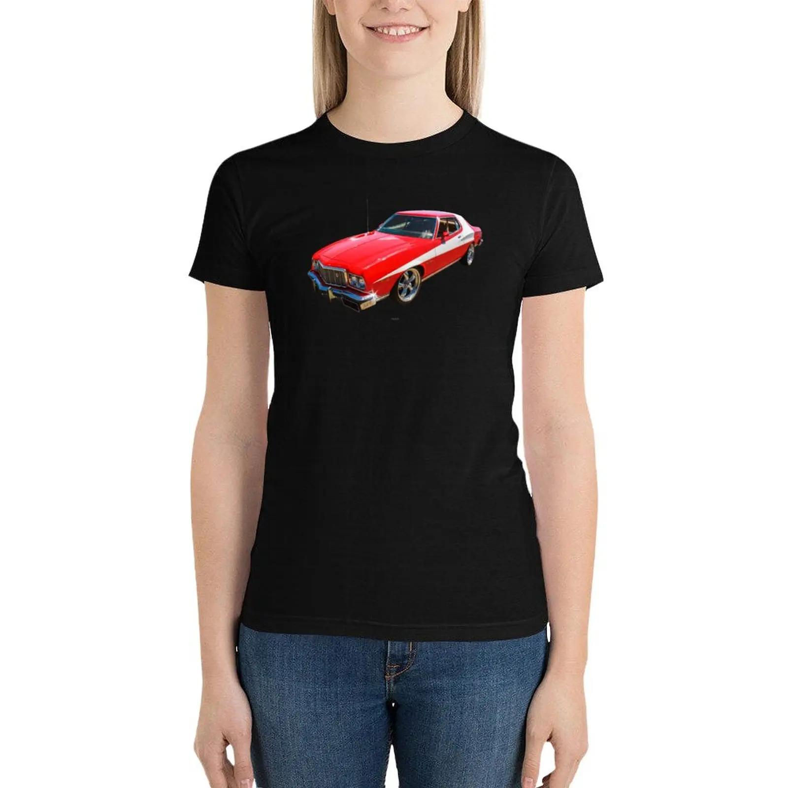 

Gran Torino T-Shirt Female clothing cute tops animal print shirt for girls Woman clothing