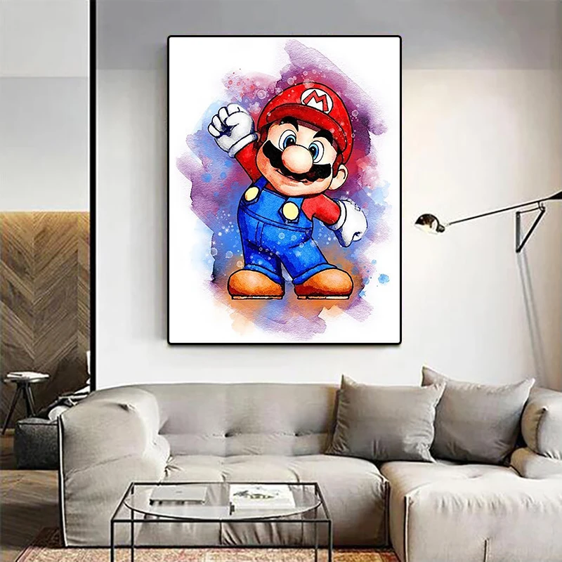 5D Diamond Painting Full Square Cartoon Nintendo Super Mario Diamond Cross  stitch Mosaic Rhinestone Embroidery gifts decor - Price history & Review, AliExpress Seller - Shop900244061 Store