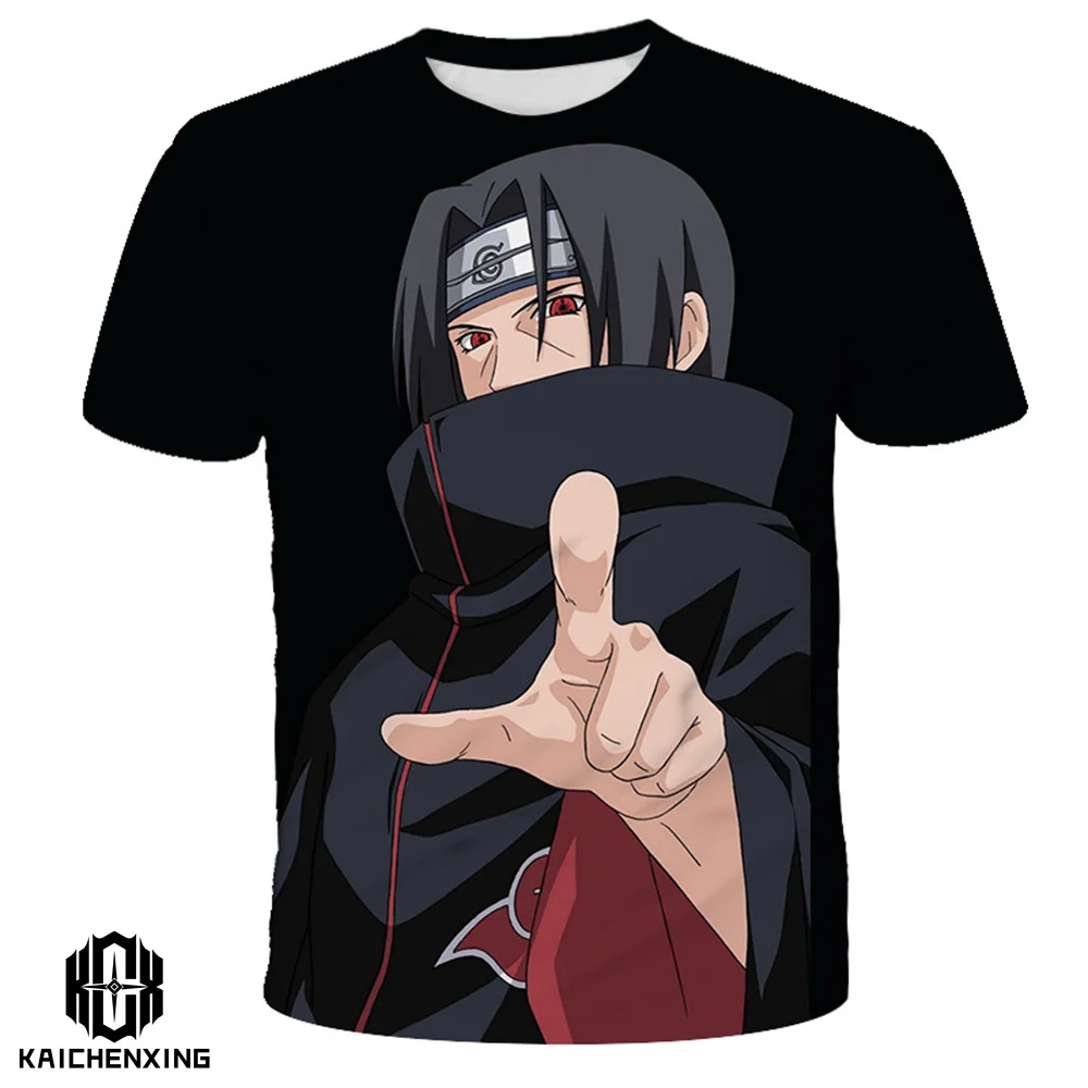 

Baby Boys Girls Japan Anime Naruto TShirt Harajuku Print T shirt Kids Cartoon Children T shirts For Boys Short Sleeve 3D TShirt