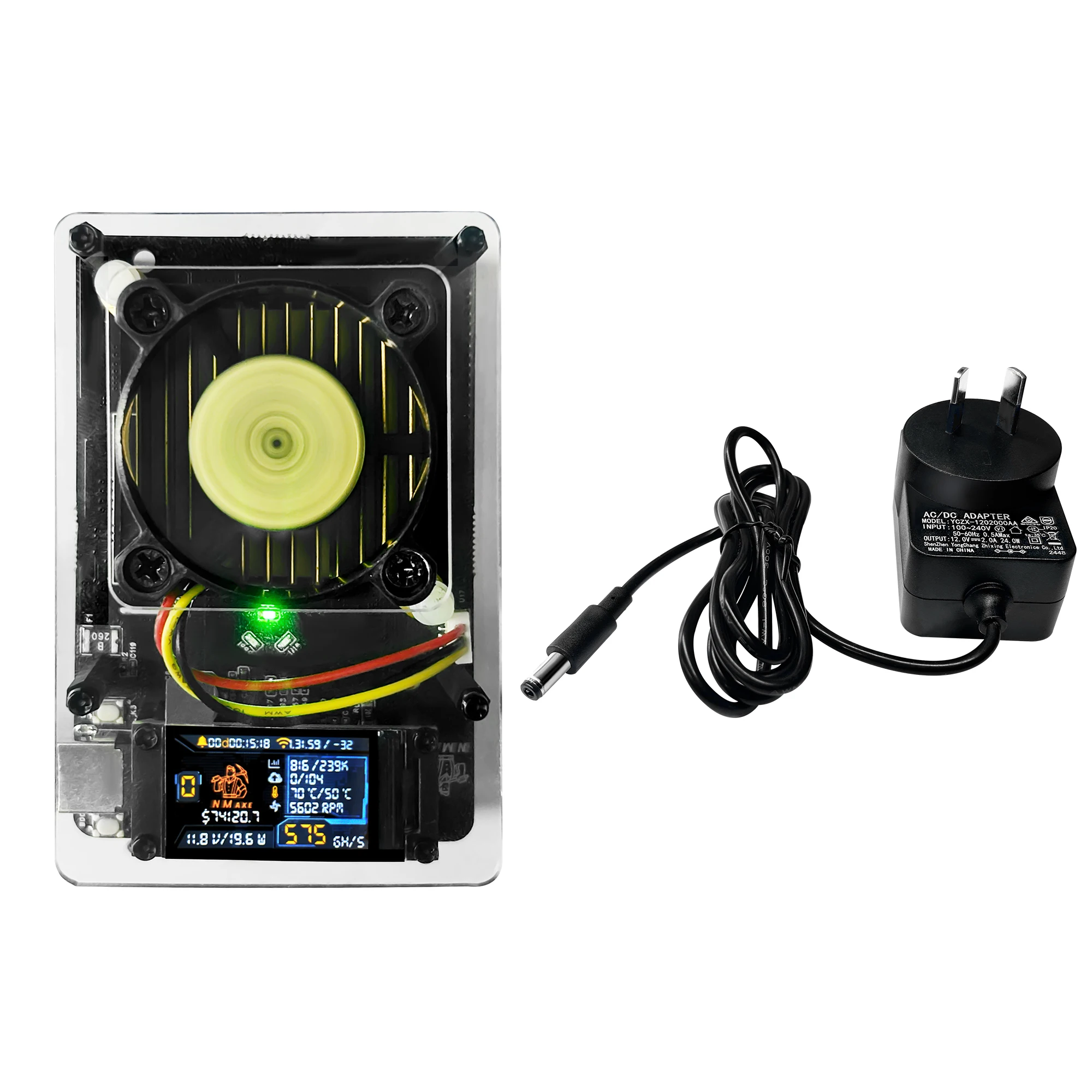 NMAxe Bitaxe NMMiner Official Ultra BM1366 Asic Chip 500G~600Gh/s