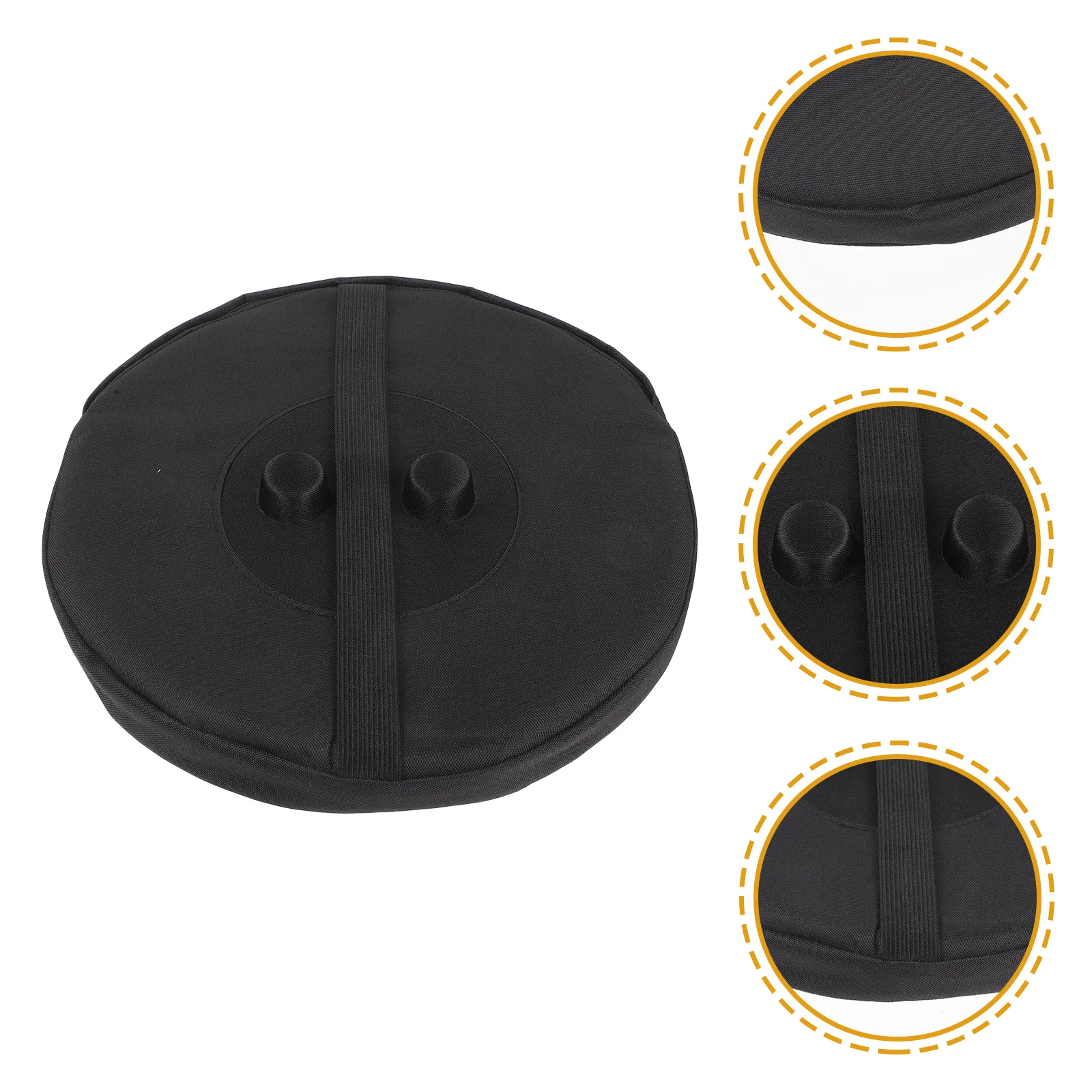 Outdoor Home Sponge Cushion Folding Telescopic Stool Storage Travel Waterproof Oxford Cloth Seat Chair Accessories 3