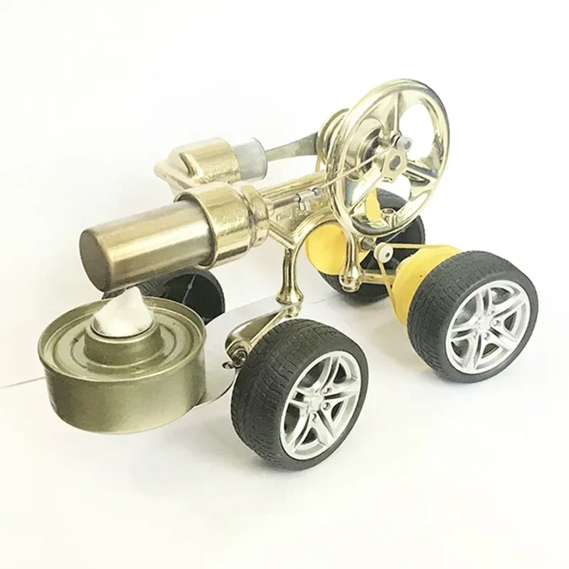 

Steam Car Stirling Engine Model Physics Teaching Car Making Small Power Generation Bright Scientific Experiment Toy