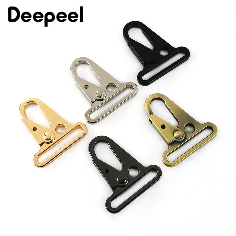 

5/10Pcs 25-38mm Metal Trigger Clip Hook Buckle Snap Clasp Keychain Carabiner Bag Strap Belt Dog Collar Webbing DIY Accessories