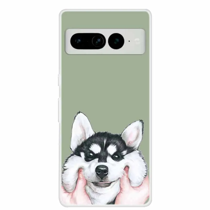 Clear Silicone Phone Case with Soft TPU Cover and Transparent Bumper