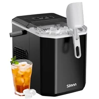 Silonn Bullet Ice Maker Countertop, Portable Ice Machine with Carry Handle, Self-Cleaning, 9 Cubes in 6 Mins 1