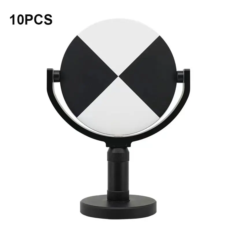 

10PCS 6 Inch Adjustable Tilting Target Scanner With Base For Faro Laser tracker 155mm Target Black and White With Magnetic Mount